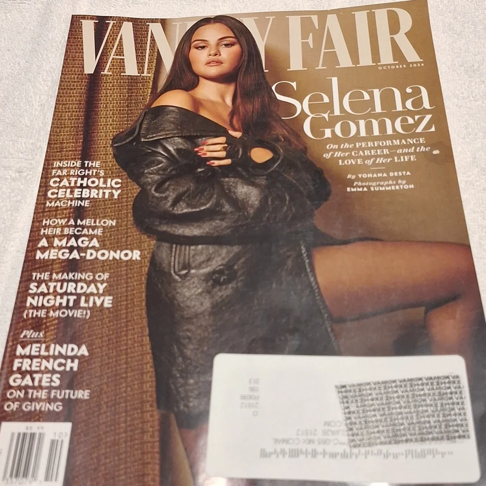 Vanity Fair Magazine October 2024 Selena Gomez Cover Culture Fashion Interview